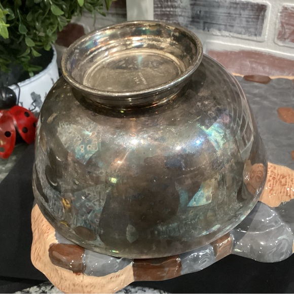 ⚫️ Vintage - Reed & Barton Silver Plated Serving Bowl - Picture 8 of 11